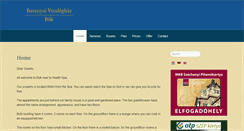 Desktop Screenshot of baranyai-vendeghaz.hu